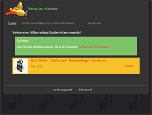 Tablet Screenshot of bornejazz.dk